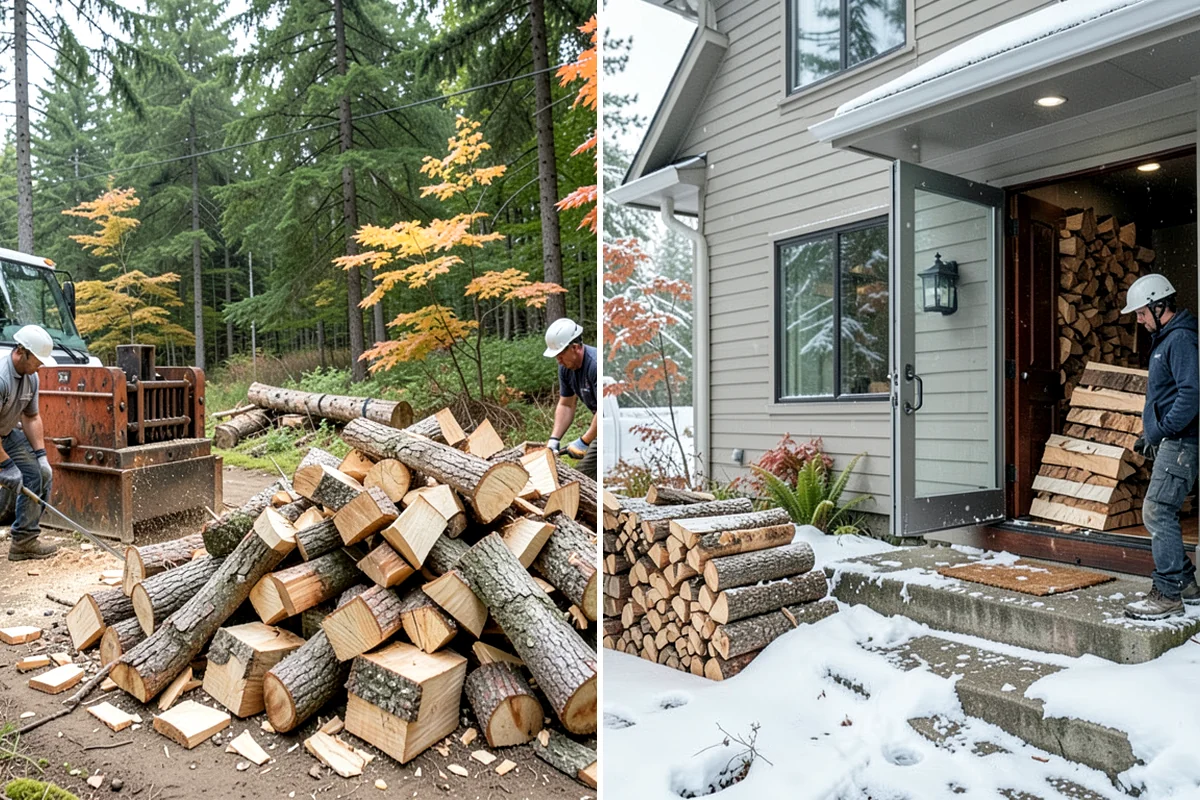 Event Firewood in Puyallup, Pierce County, WA - Confirm event date, location, and fire setup
