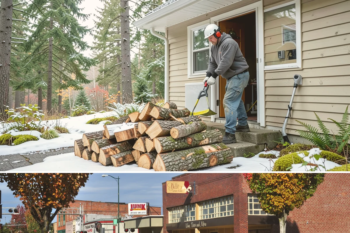 Event Firewood in Puyallup, Pierce County, WA - Book event firewood well ahead of peak wedding and festival dates in spring through fall.