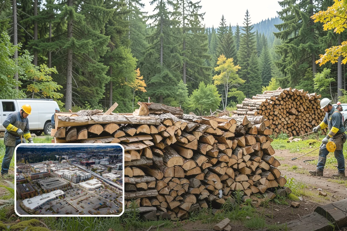 Event Firewood in Redmond, King County, WA - Seasoned wood that lights on cue in front of guests