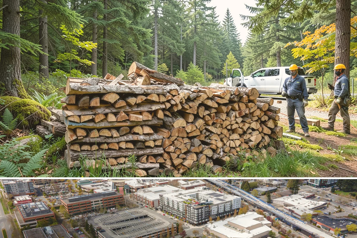 Event Firewood in Redmond, King County, WA - Book event firewood well ahead of peak wedding and festival dates in spring through fall.