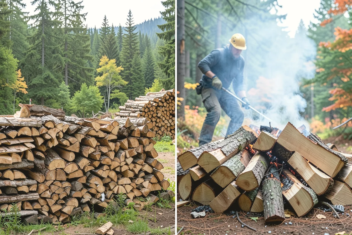 Event Firewood in Ruston, Pierce County, WA - Confirm event date, location, and fire setup
