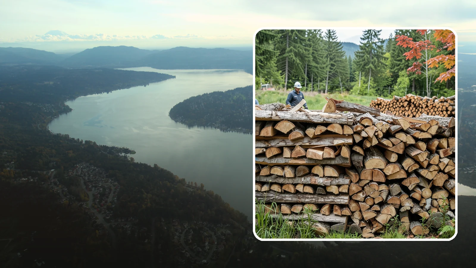Event Firewood in Sammamish, King County, WA - We deliver seasoned firewood for Pacific Northwest events, from festivals to private gatherings, sized and timed to your occasion.