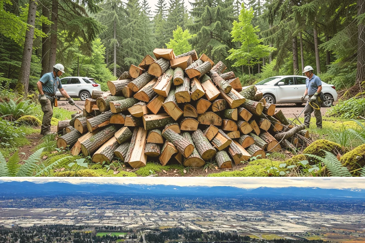 Event Firewood in SeaTac, WA - Book event firewood well ahead of peak wedding and festival dates in spring through fall.