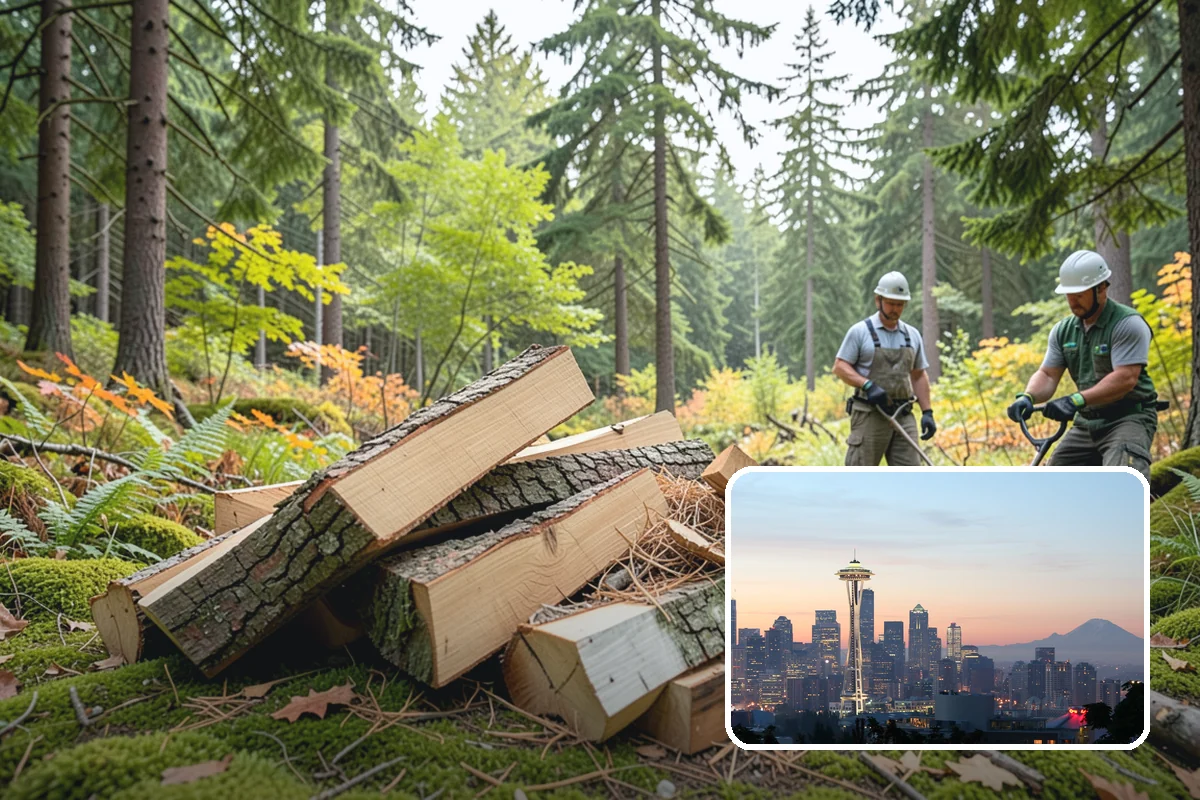 Event Firewood in Seattle, WA - Seasoned wood that lights on cue in front of guests