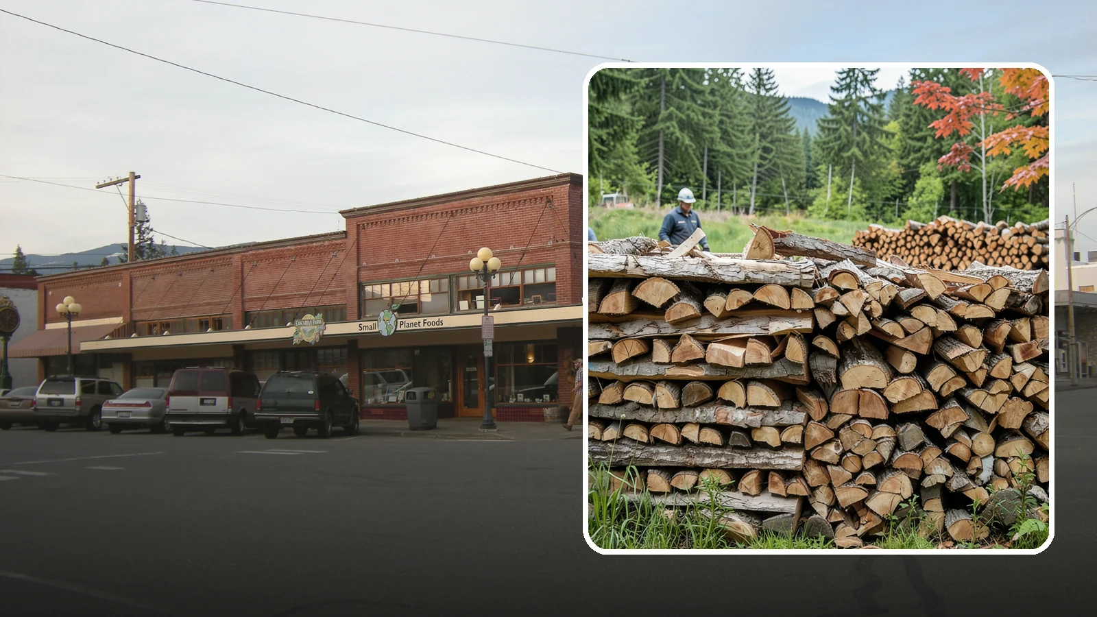 Event Firewood in Sedro-Woolley, Skagit County, WA - We deliver seasoned firewood for Pacific Northwest events, from festivals to private gatherings, sized and timed to your occasion.