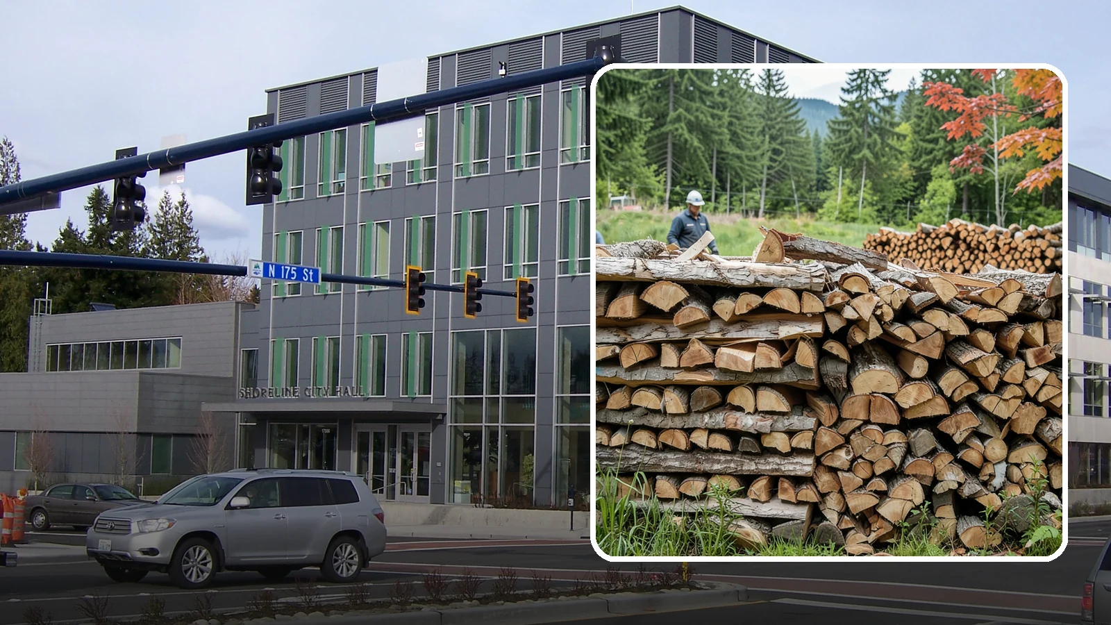 Event Firewood in Shoreline, King County, WA - We deliver seasoned firewood for Pacific Northwest events, from festivals to private gatherings, sized and timed to your occasion.