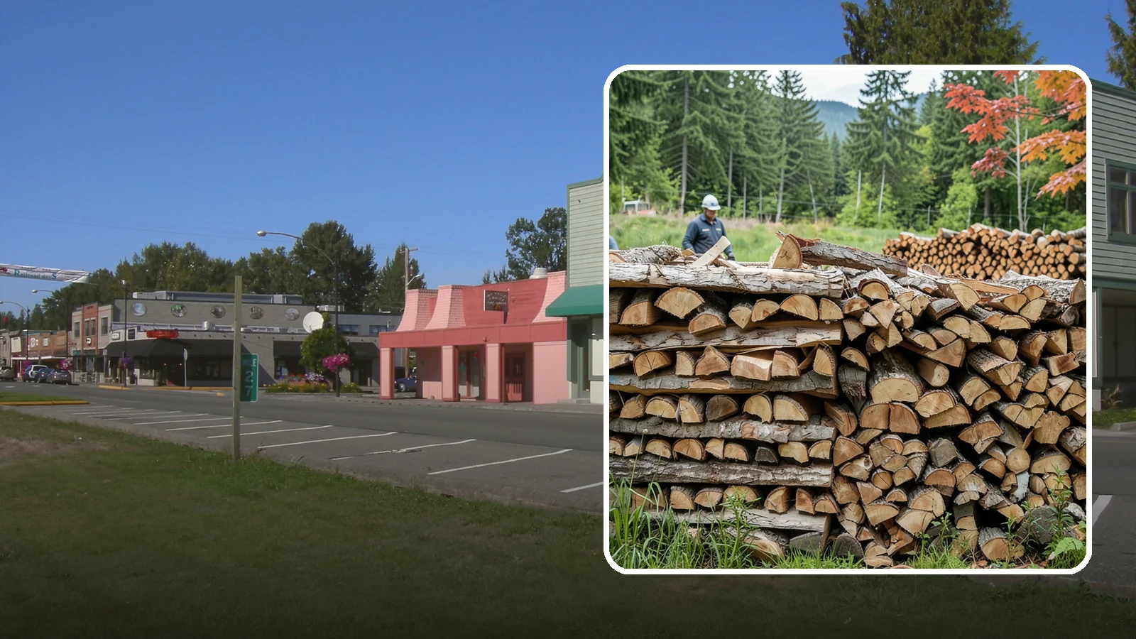 Event Firewood in Snoqualmie, King County, WA - We deliver seasoned firewood for Pacific Northwest events, from festivals to private gatherings, sized and timed to your occasion.