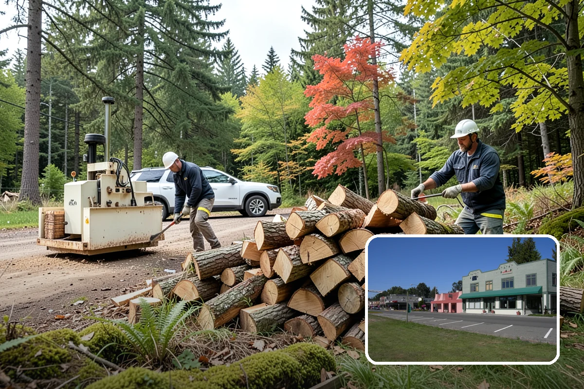 Event Firewood in Snoqualmie, King County, WA - Seasoned wood that lights on cue in front of guests