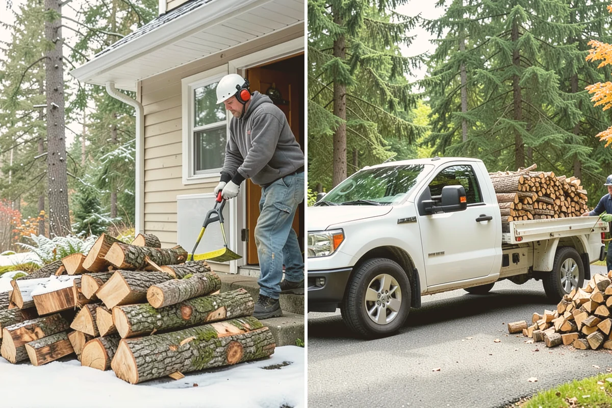 Event Firewood in Stanwood, Snohomish County, WA - Confirm event date, location, and fire setup
