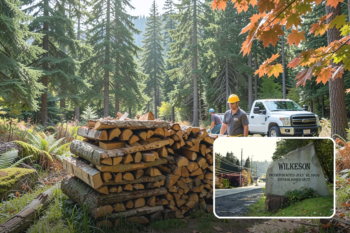 Event Firewood in Wilkeson, Pierce County, WA - Seasoned wood that lights on cue in front of guests