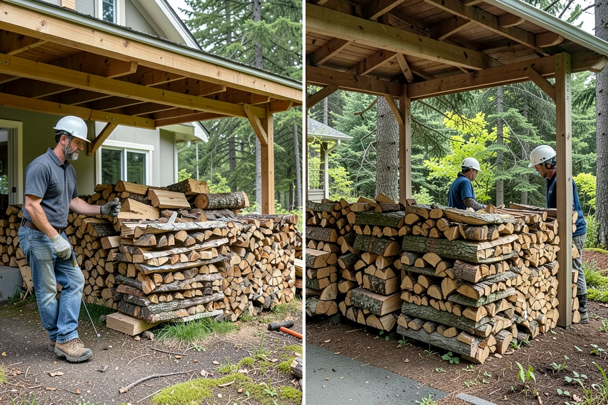 Face Cord Firewood in Arlington, Snohomish County, WA - Select your face-cord order and delivery date