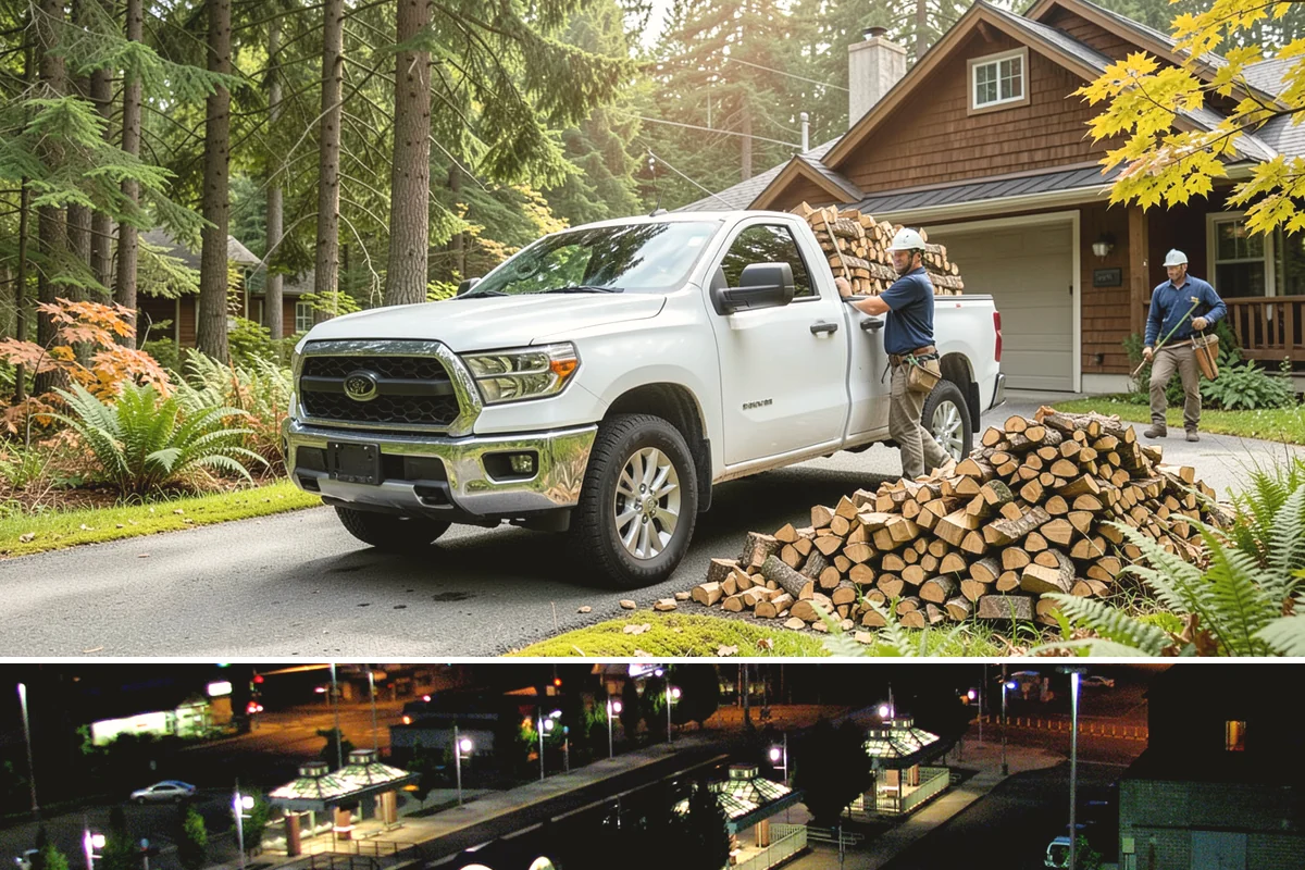 Face Cord Firewood in Auburn, King County, WA - Order a face cord in early autumn to have it ready before fireplace season begins.