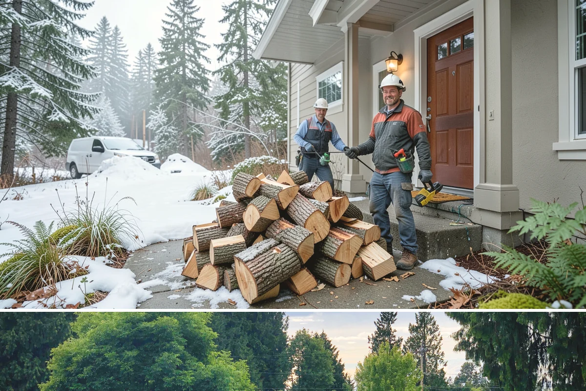 Face Cord Firewood in Bonney Lake, Pierce County, WA - Order a face cord in early autumn to have it ready before fireplace season begins.