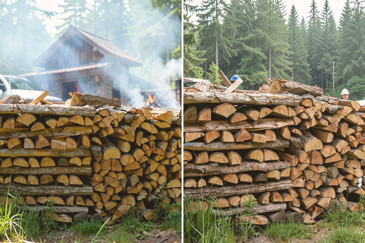 Face Cord Firewood in Brier, Snohomish County, WA - Select your face-cord order and delivery date
