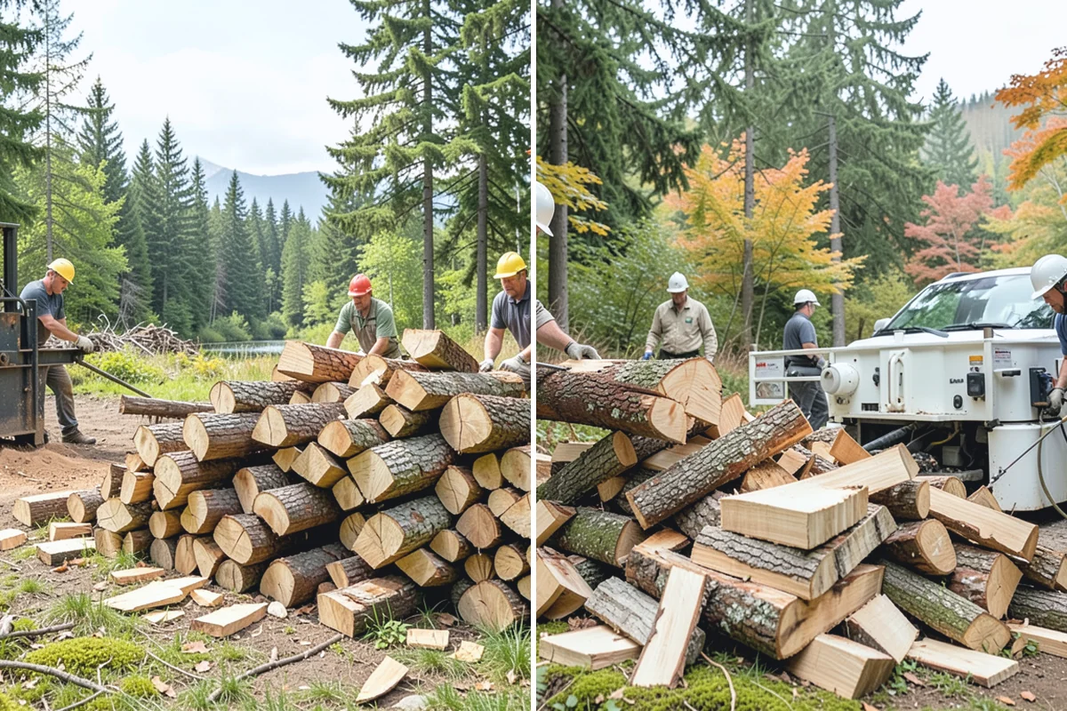 Face Cord Firewood in Buckley, Pierce County, WA - Select your face-cord order and delivery date