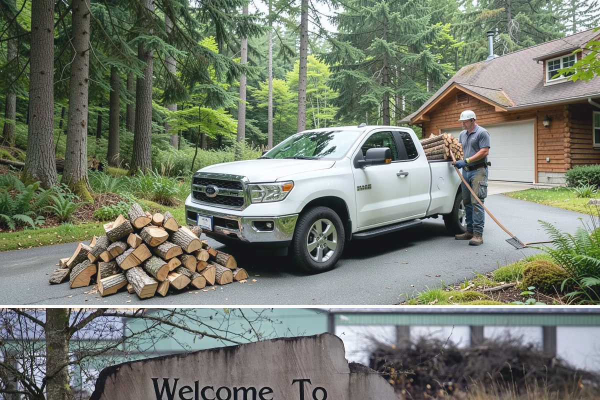 Face Cord Firewood in Buckley, Pierce County, WA - Order a face cord in early autumn to have it ready before fireplace season begins.