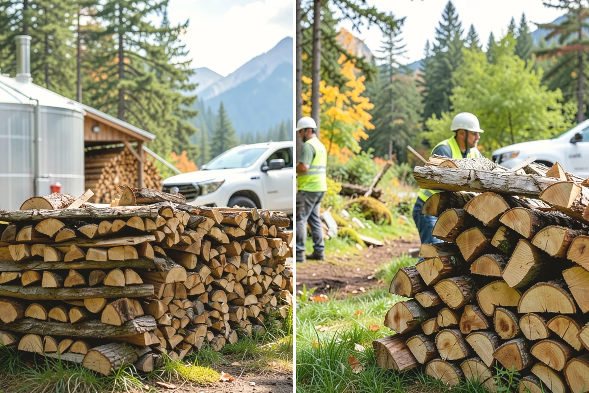 Face Cord Firewood in Carnation, King County, WA - Select your face-cord order and delivery date