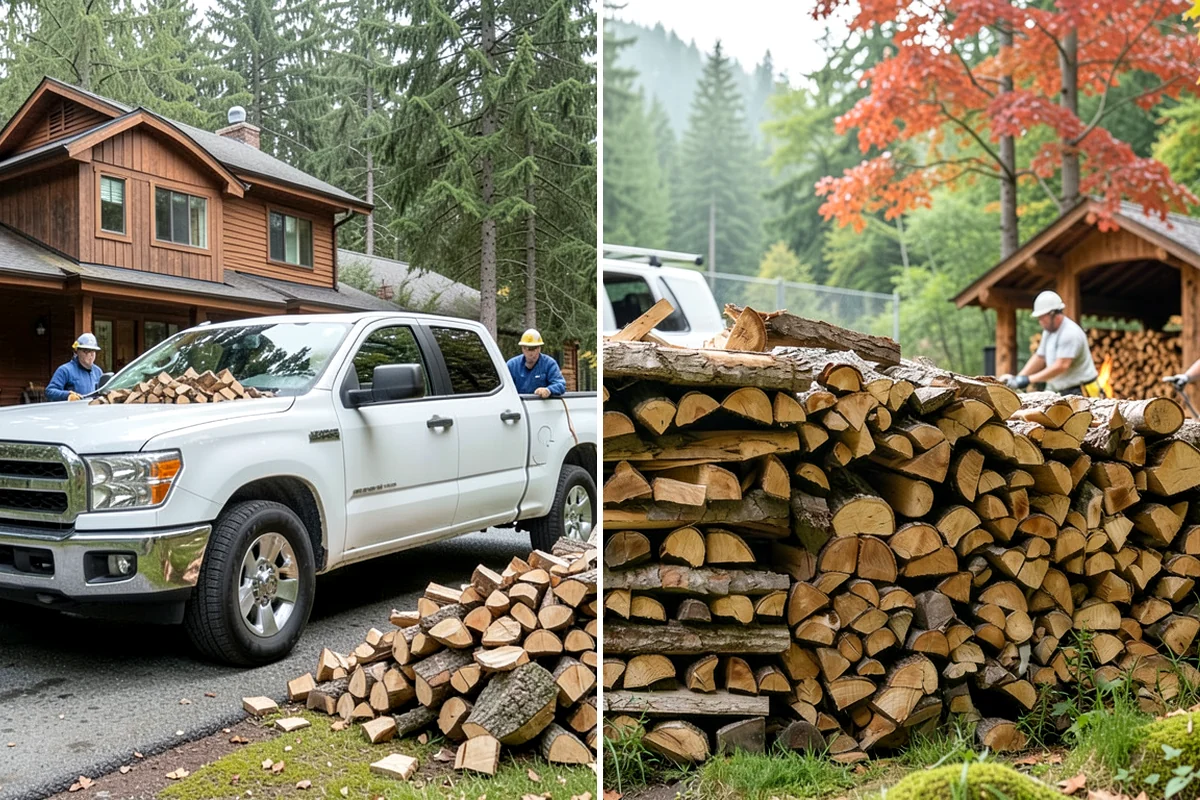 Face Cord Firewood in Concrete, Skagit County, WA - Select your face-cord order and delivery date