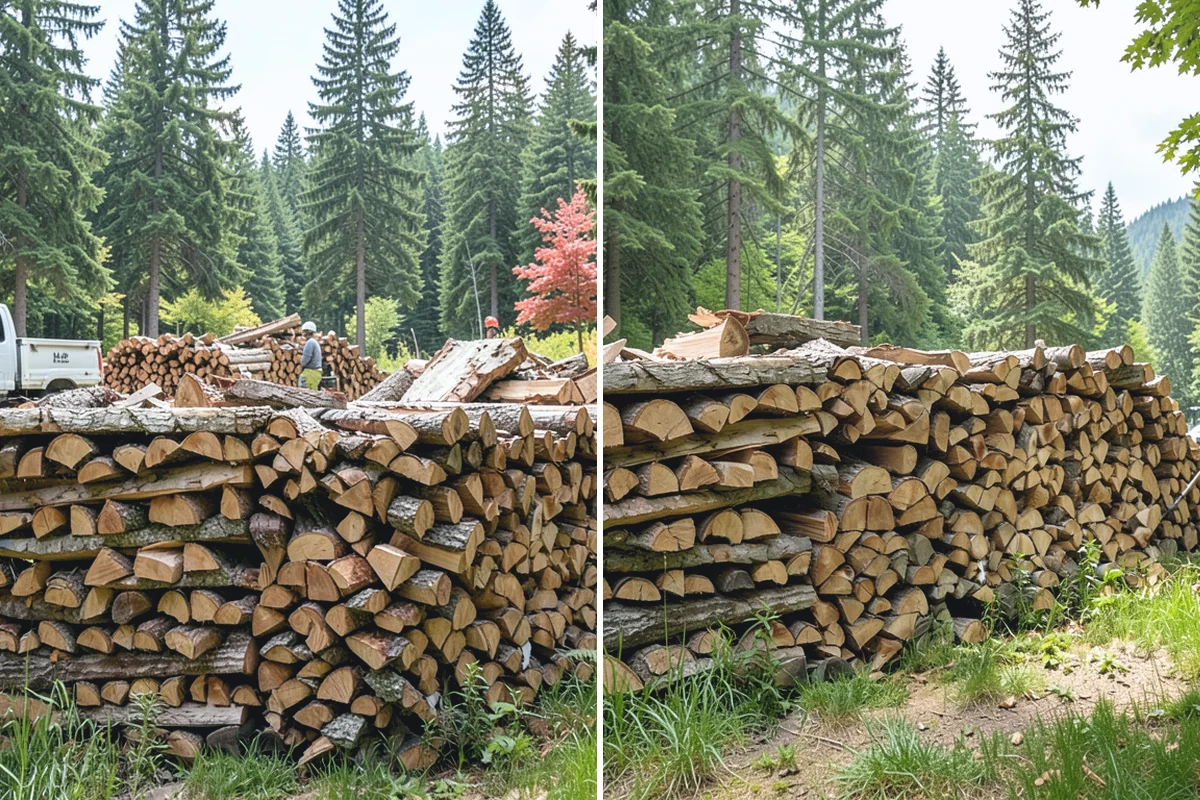 Face Cord Firewood in Coupeville, Island County, WA - Select your face-cord order and delivery date