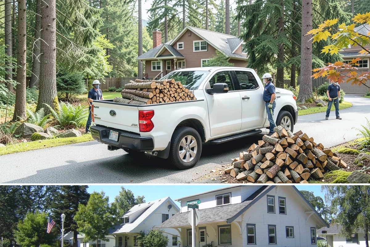 Face Cord Firewood in DuPont, Pierce County, WA - Order a face cord in early autumn to have it ready before fireplace season begins.