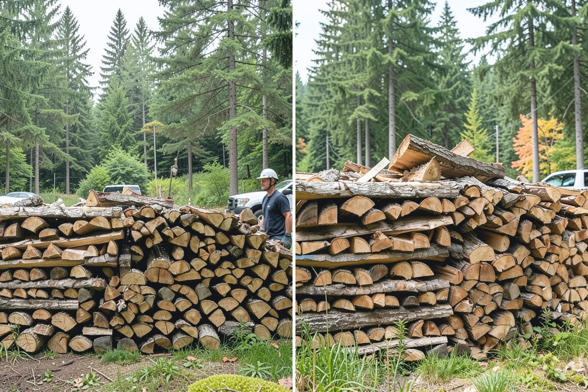 Face Cord Firewood in Gold Bar, Snohomish County, WA - Select your face-cord order and delivery date