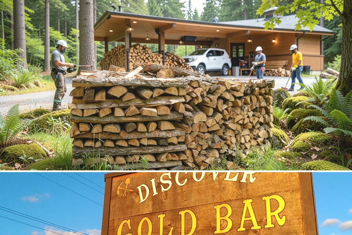 Face Cord Firewood in Gold Bar, Snohomish County, WA - Order a face cord in early autumn to have it ready before fireplace season begins.