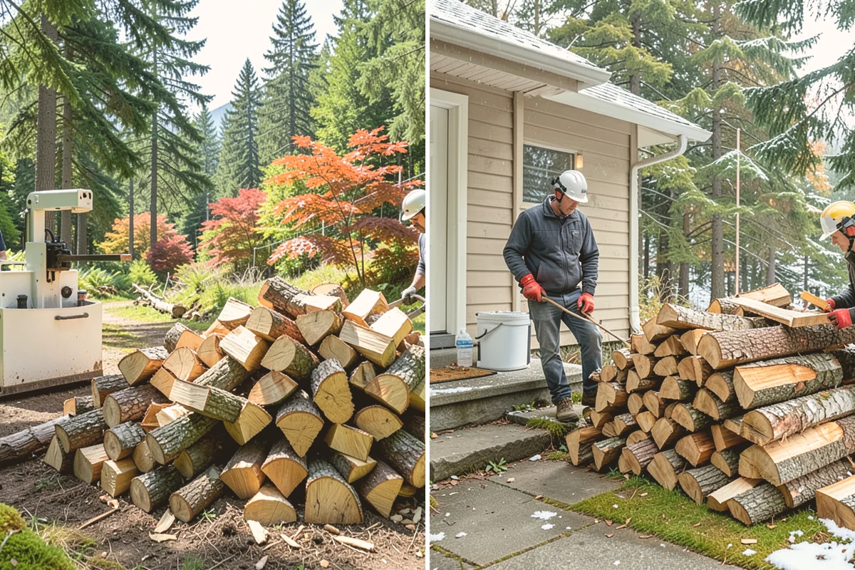 Face Cord Firewood in Index, Snohomish County, WA - Select your face-cord order and delivery date