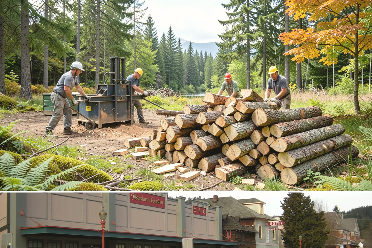 Face Cord Firewood in Issaquah, King County, WA - Order a face cord in early autumn to have it ready before fireplace season begins.