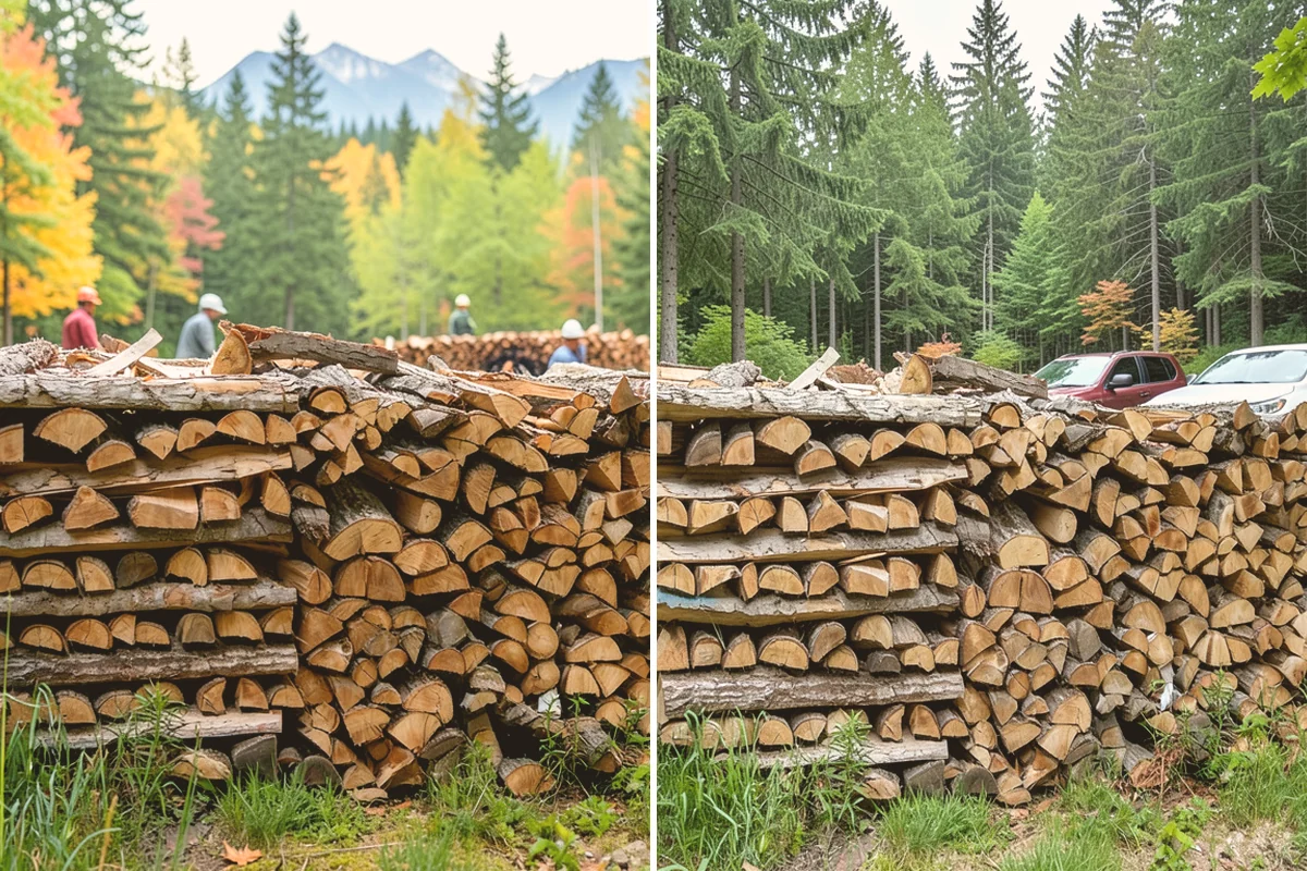 Face Cord Firewood in Kirkland, King County, WA - Select your face-cord order and delivery date