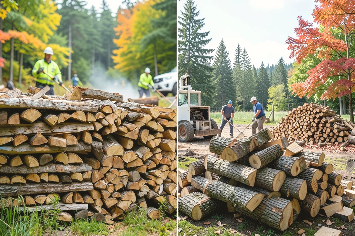 Face Cord Firewood in Lake Stevens, Snohomish County, WA - Select your face-cord order and delivery date