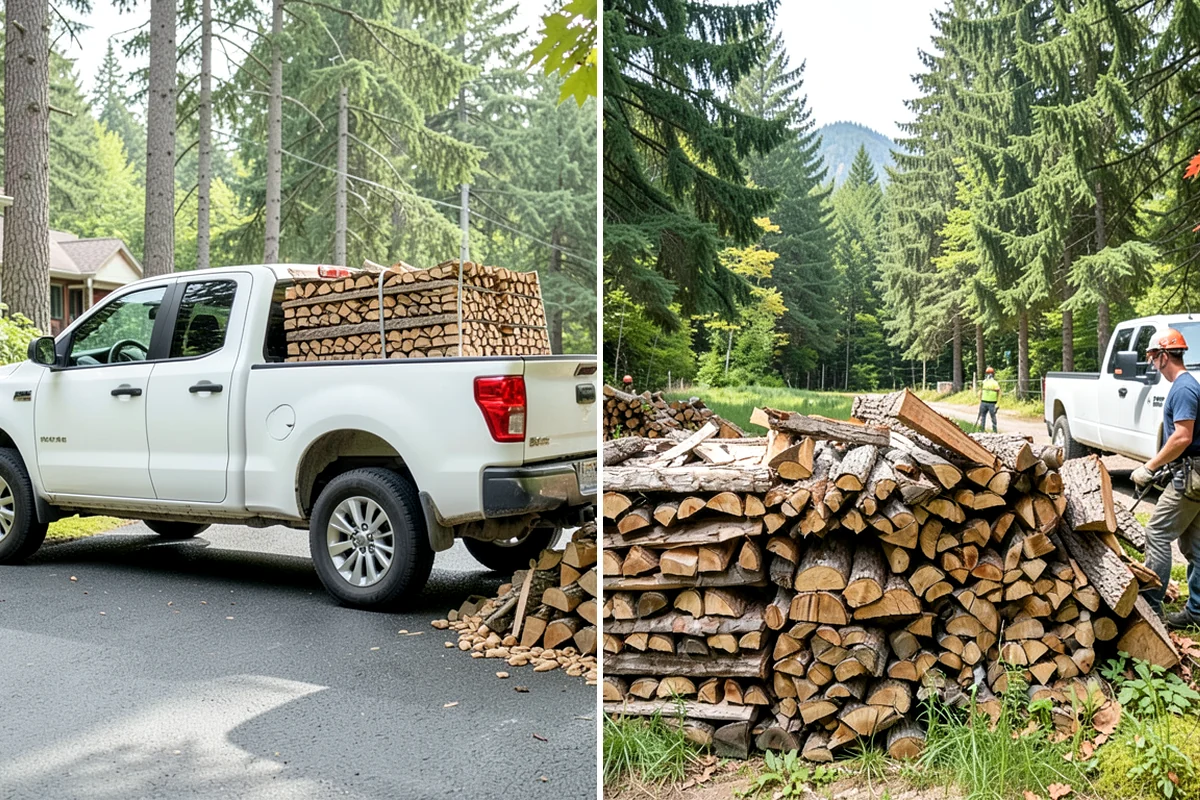 Face Cord Firewood in Lakewood, Pierce County, WA - Select your face-cord order and delivery date