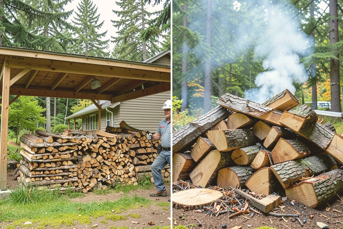 Face Cord Firewood in Lynnwood, Snohomish County, WA - Select your face-cord order and delivery date