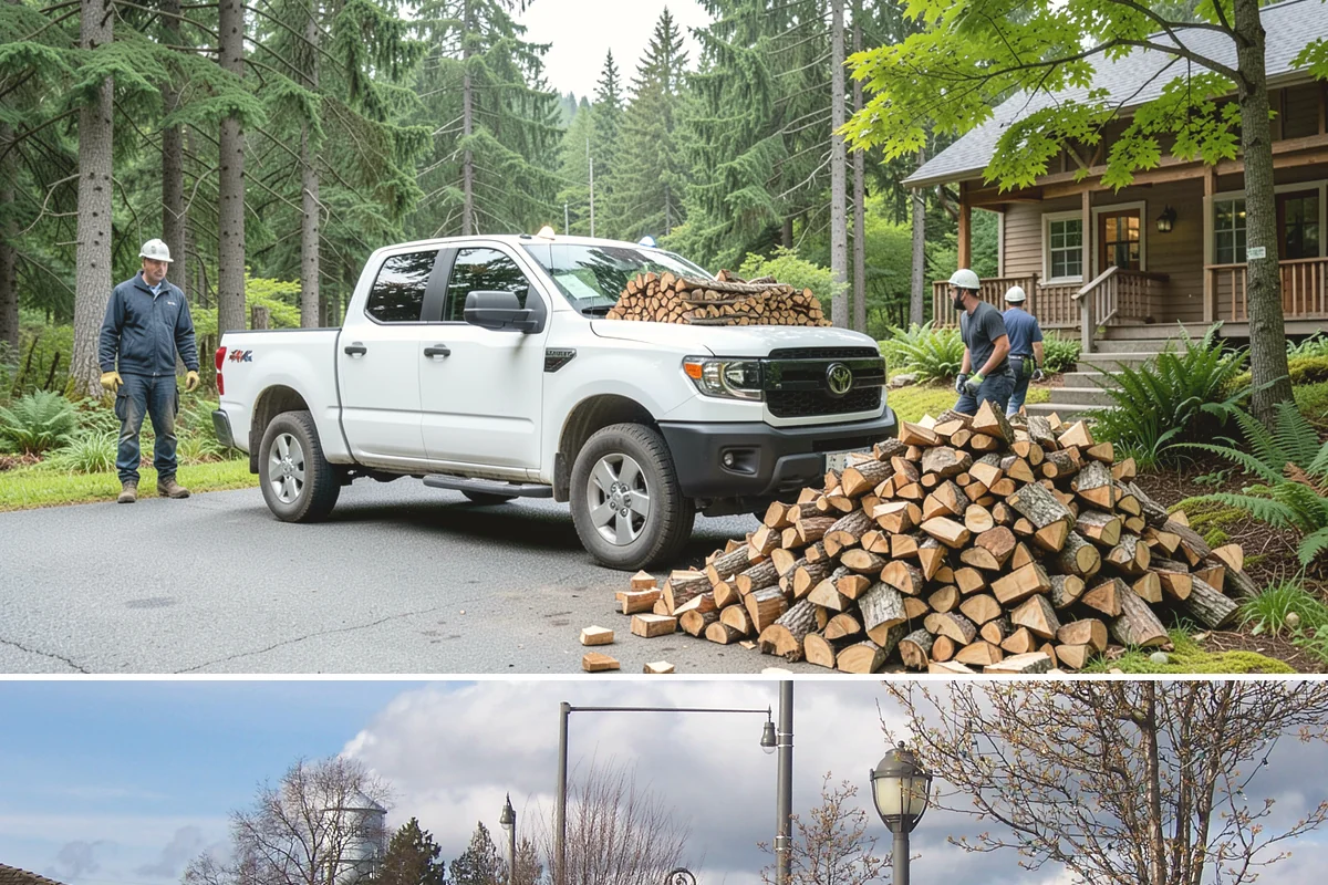 Face Cord Firewood in Marysville, Snohomish County, WA - Order a face cord in early autumn to have it ready before fireplace season begins.