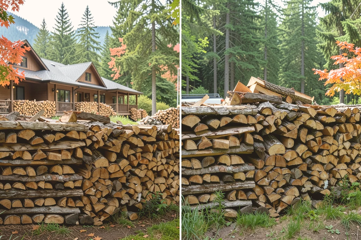 Face Cord Firewood in Milton, King County, WA - Select your face-cord order and delivery date