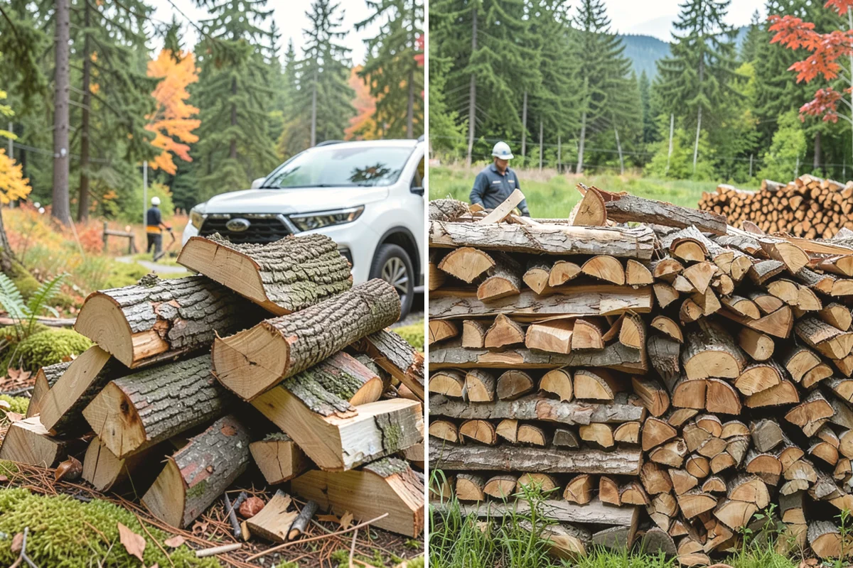 Face Cord Firewood in Mountlake Terrace, Snohomish County, WA - Select your face-cord order and delivery date