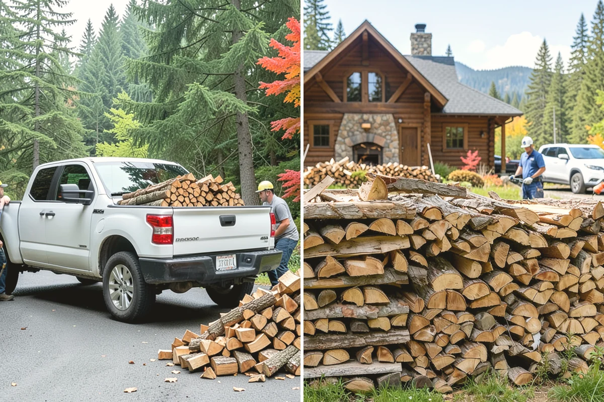 Face Cord Firewood in North Bend, King County, WA - Select your face-cord order and delivery date