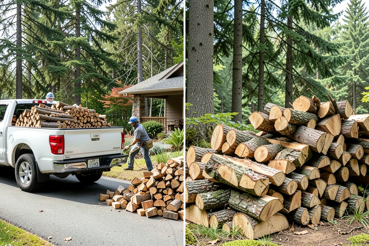 Face Cord Firewood in Pacific, King County, WA - Select your face-cord order and delivery date