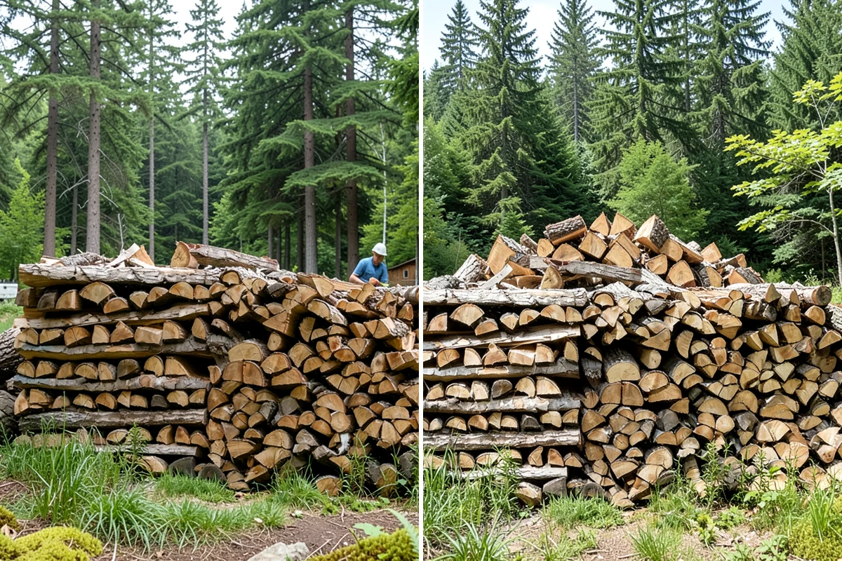 Face Cord Firewood in SeaTac, King County, WA - Select your face-cord order and delivery date