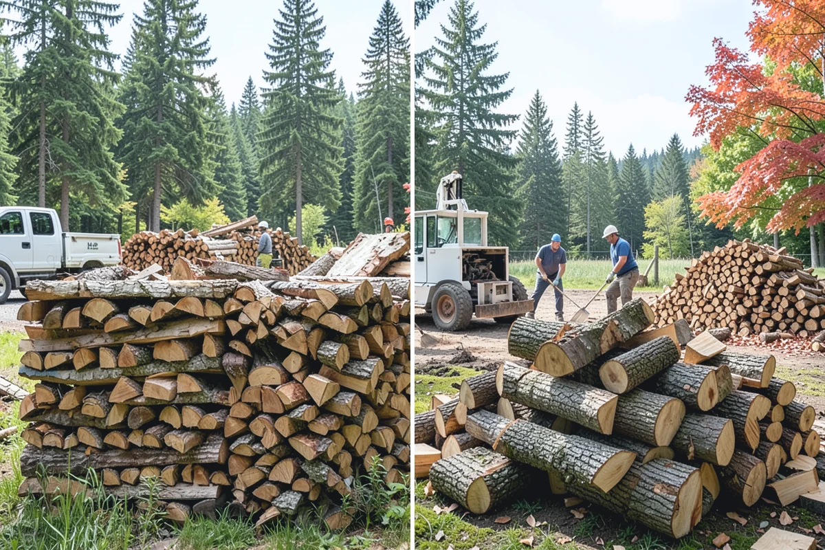 Face Cord Firewood in Skykomish, King County, WA - Select your face-cord order and delivery date