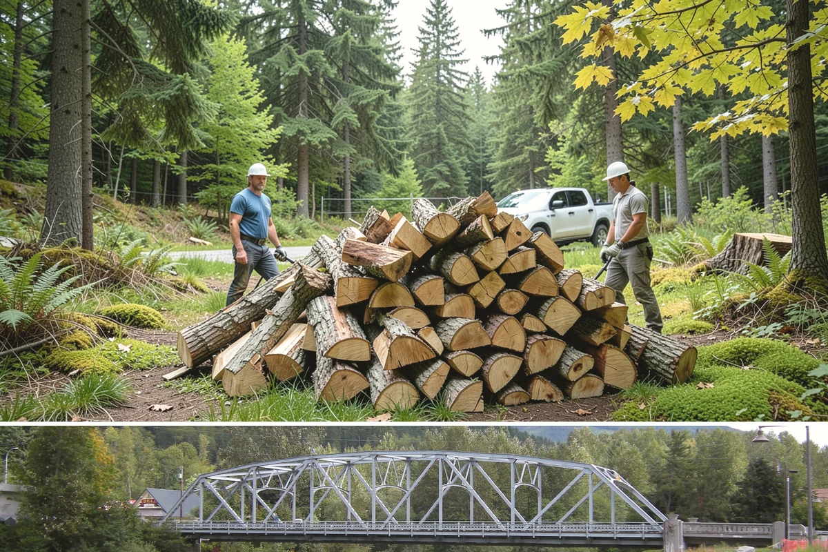 Face Cord Firewood in Skykomish, King County, WA - Order a face cord in early autumn to have it ready before fireplace season begins.