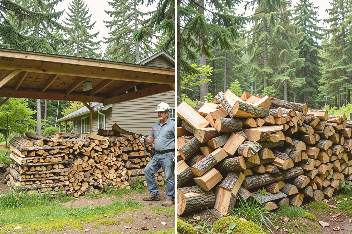 Face Cord Firewood in Snohomish, Snohomish County, WA - Select your face-cord order and delivery date