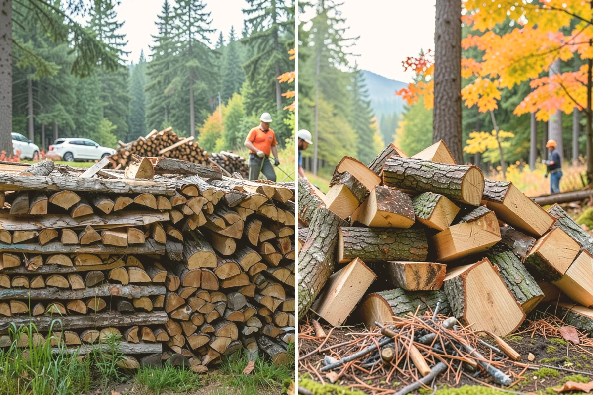 Face Cord Firewood in Stanwood, Snohomish County, WA - Select your face-cord order and delivery date