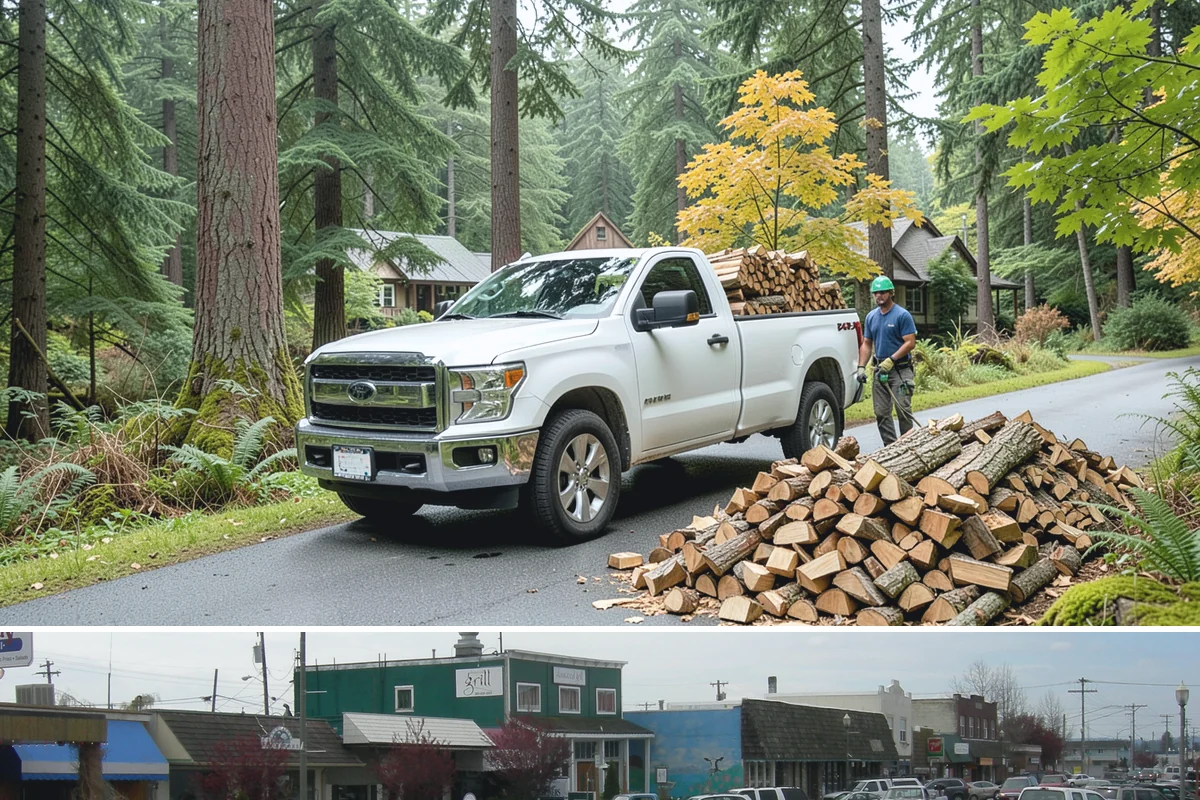 Face Cord Firewood in Stanwood, Snohomish County, WA - Order a face cord in early autumn to have it ready before fireplace season begins.