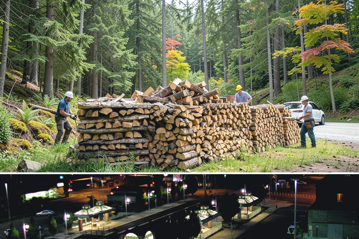 Fall Firewood Delivery in Auburn, King County, WA - Early to mid fall is ideal, giving you a full supply in place before winter weather and demand both climb.