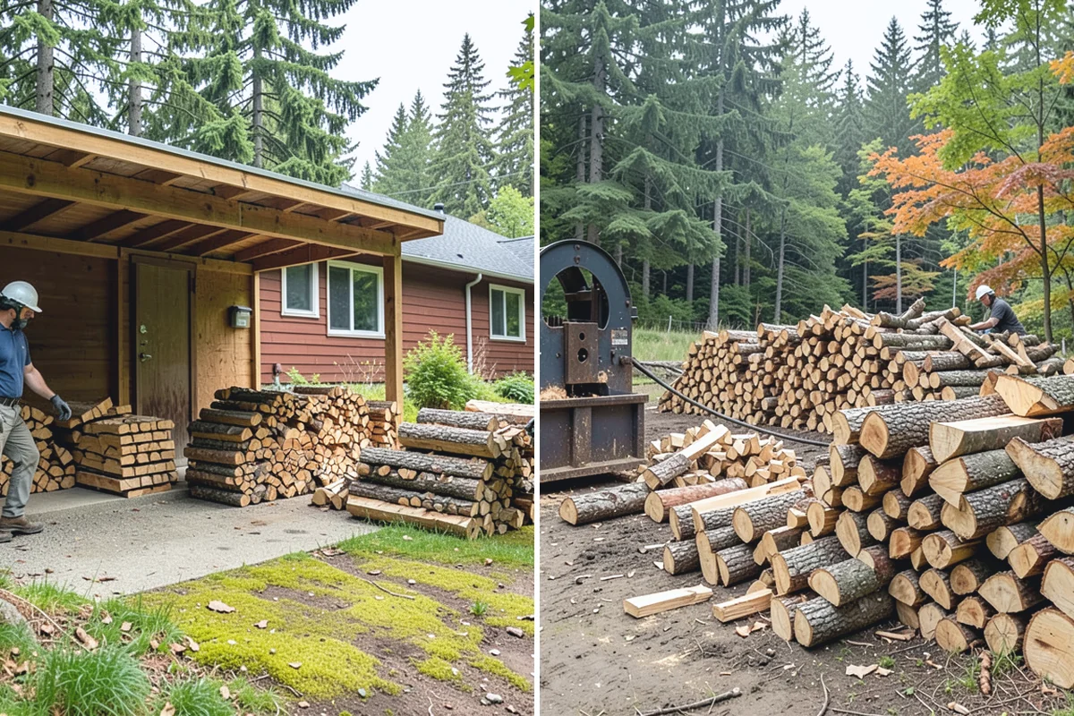 Fall Firewood Delivery in Beaux Arts Village, King County, WA - Plan your fall stock-up quantity for the season