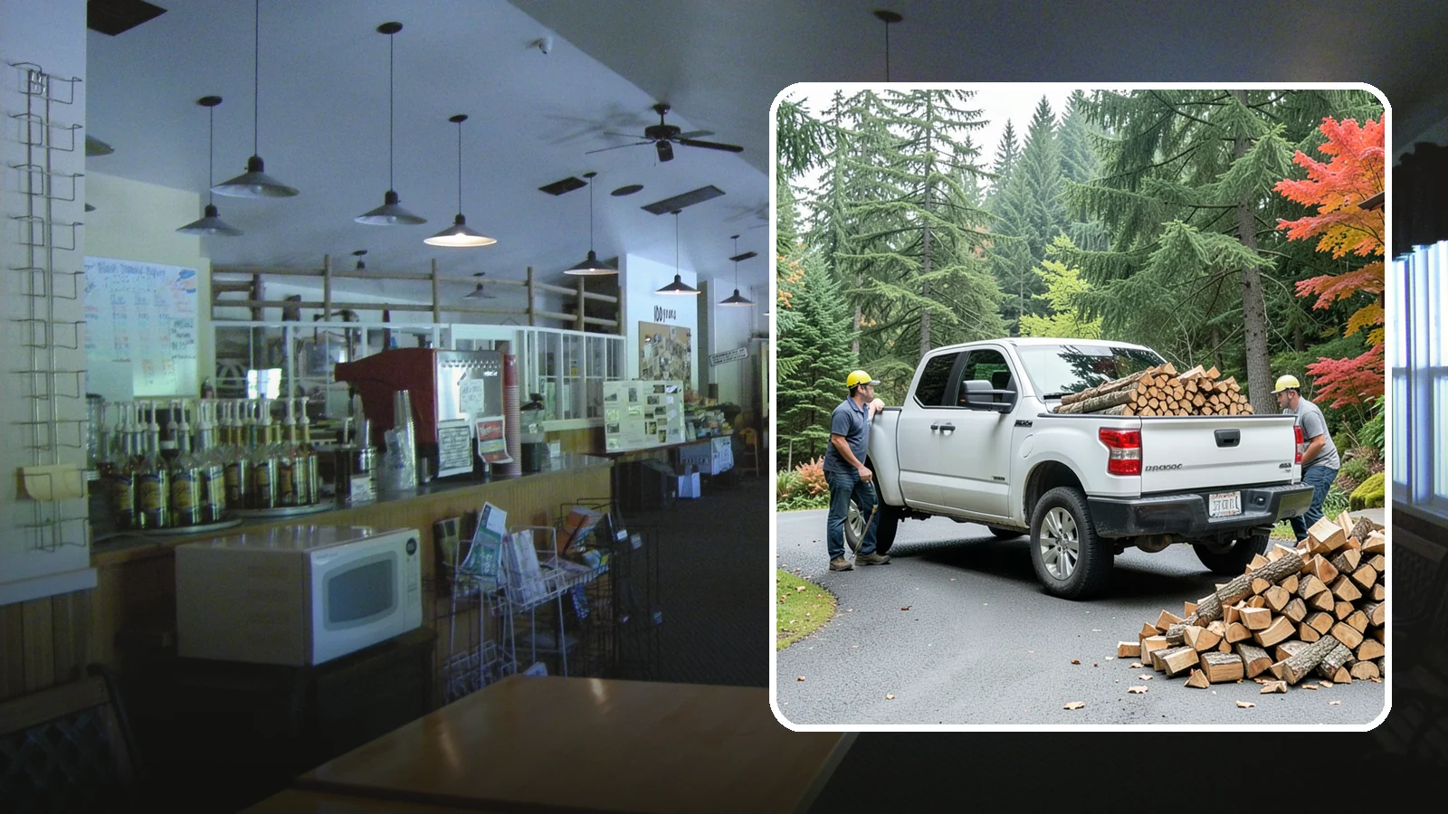 Fall Firewood Delivery in Black Diamond, King County, WA - As the Northwest cools down, we deliver a full supply so you head into heating season already stocked and ready.
