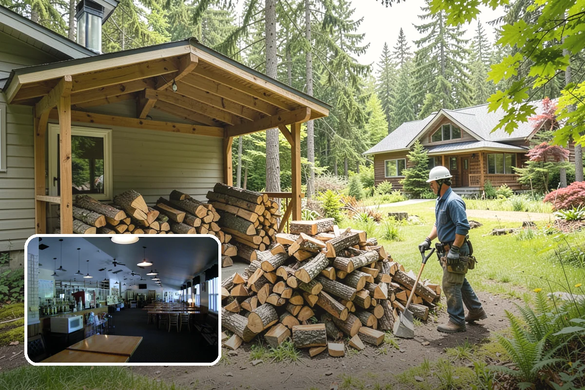 Fall Firewood Delivery in Black Diamond, King County, WA - Gets you stocked before the winter rush