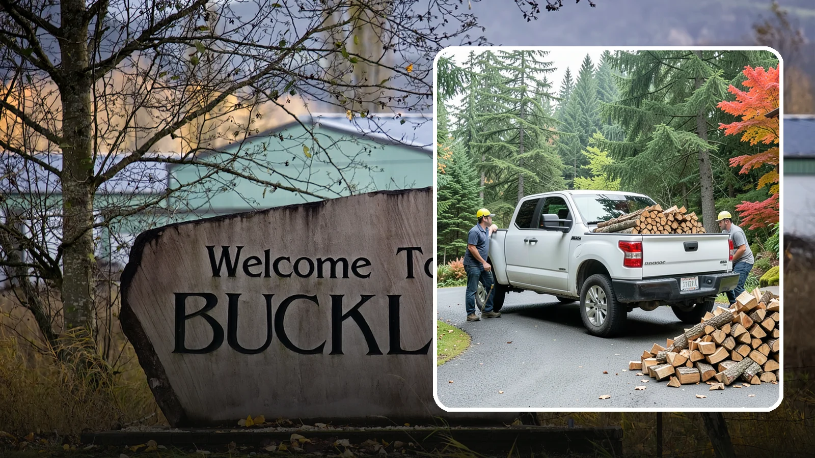 Fall Firewood Delivery in Buckley, Pierce County, WA - As the Northwest cools down, we deliver a full supply so you head into heating season already stocked and ready.