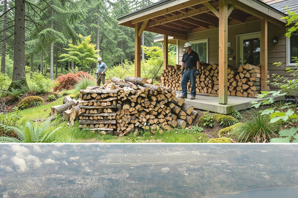 Fall Firewood Delivery in Burien, King County, WA - Early to mid fall is ideal, giving you a full supply in place before winter weather and demand both climb.