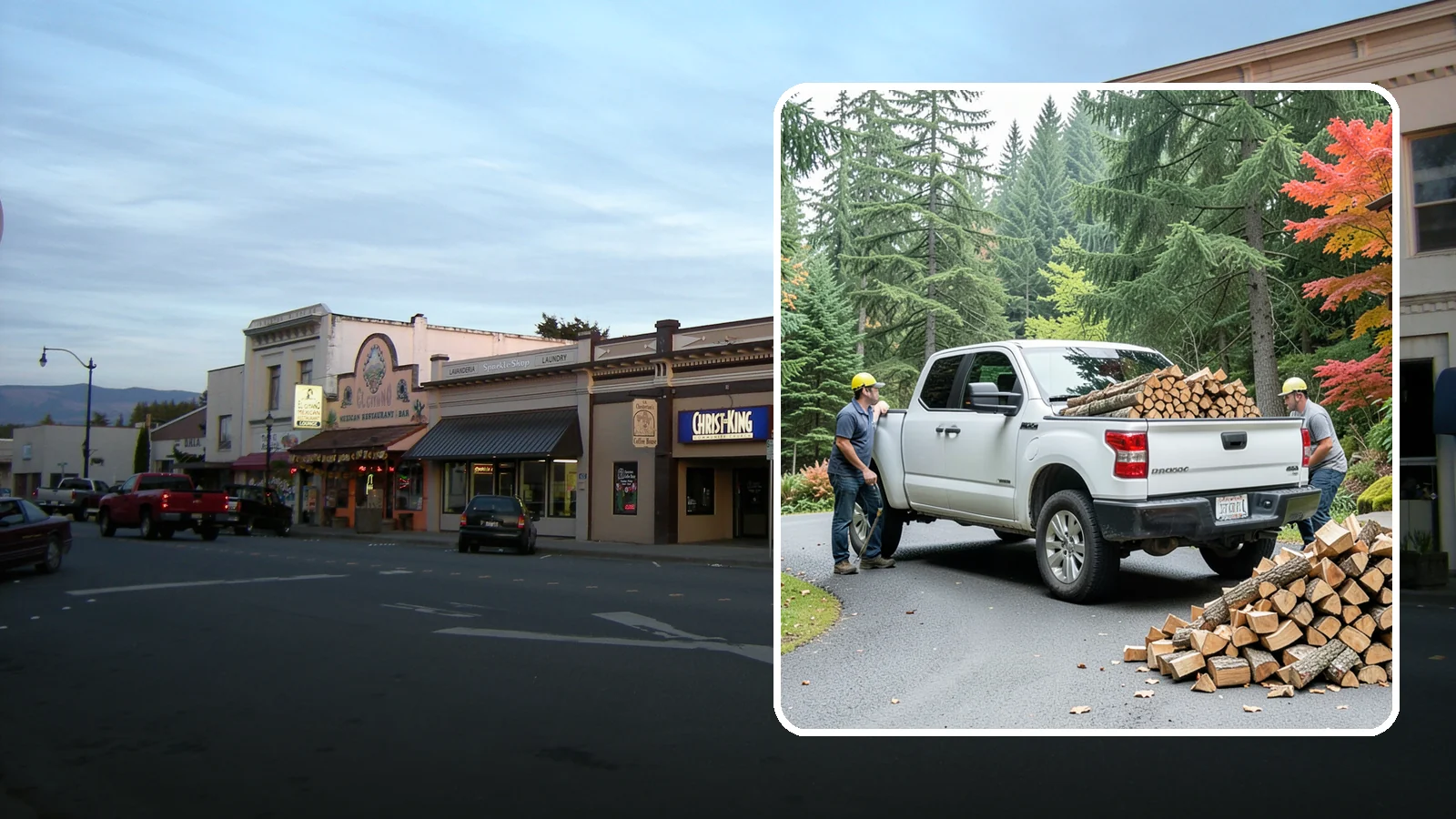 Fall Firewood Delivery in Burlington, Skagit County, WA - As the Northwest cools down, we deliver a full supply so you head into heating season already stocked and ready.